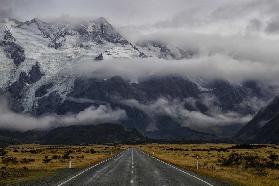 Road to Mt Cook