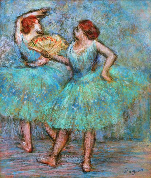 Zwei Tänzerinnen von Edgar Degas