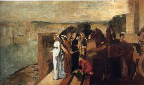 Semiramis baut Babylon 1861