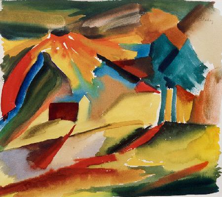 Landschaft 3 1917