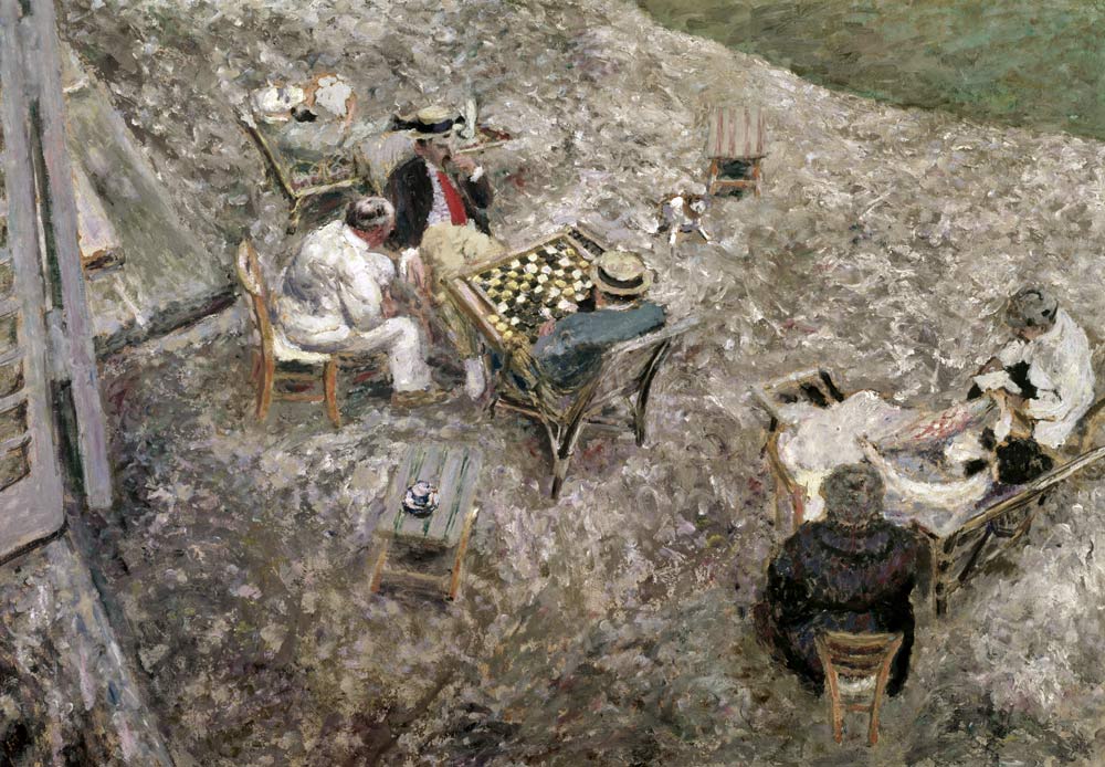 The Checker Board von Edouard Vuillard