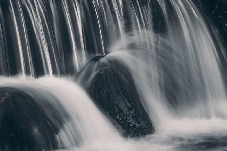 Die Berührung von Wasser