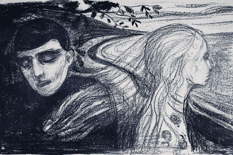 Loslösung II von Edvard Munch