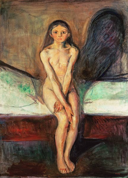 Puberty von Edvard Munch