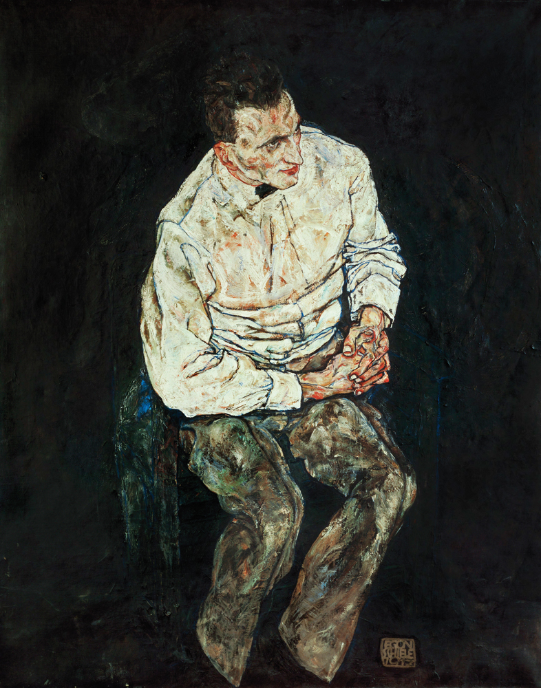 Bildnis Karl Grünwald von Egon Schiele