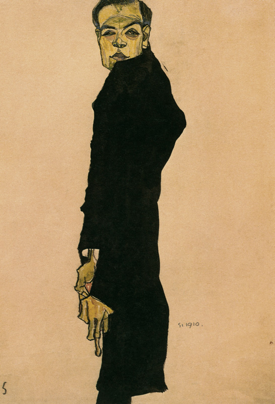 Max Oppenheimer von Egon Schiele