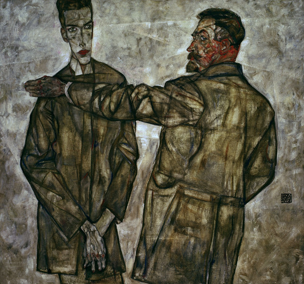 Doppelbildnis Benesch von Egon Schiele