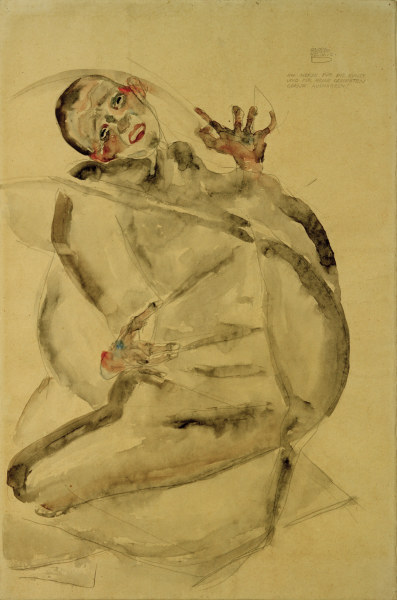 E.Schiele, Ich werde für die Kunst... von Egon Schiele
