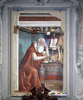 St. Jerome in his Study 1480