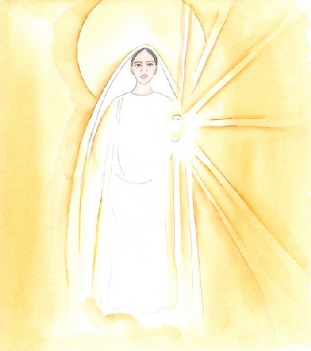 Our Lady appeared before me, in her dazzling Heavenly beauty 2000