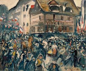 Einzug der Franzosen in Straßburg, 27. November 1918 1950