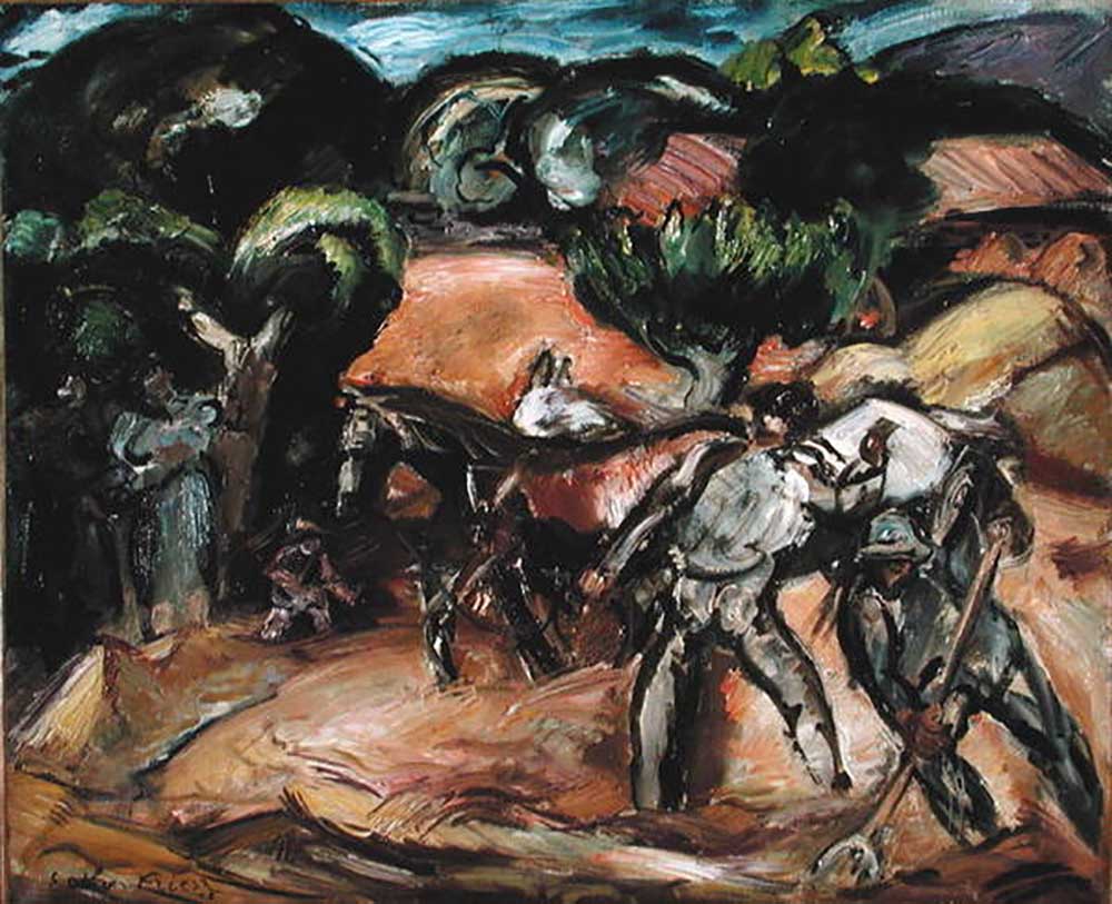 Landwirtschaftsszene, 1926 von Achille Emile Othon Friesz