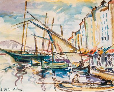 Port de Toulon 1925