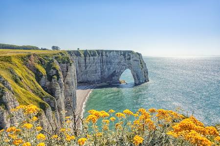 Etretat In Summer 2021