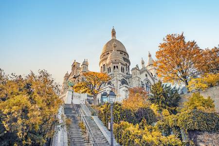 Sacré-Coeur in autumn 2018