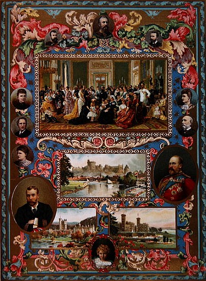 Life of Queen Victoria, from ''The Illustrated London News'' Jubilee Edition von English School