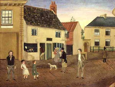 Street Scene von English School