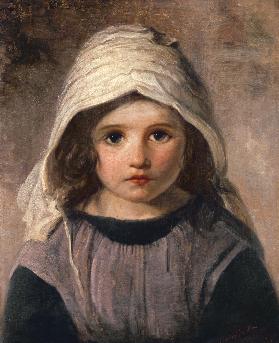 Study of a Girl in a Bonnet 1890