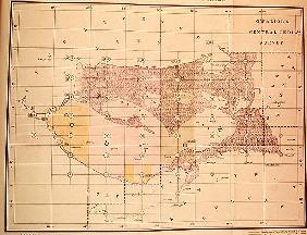 Index Chart of the Cutch Topographical Survey the Trigonometrical Branch, Survey of India, Dehra Dun