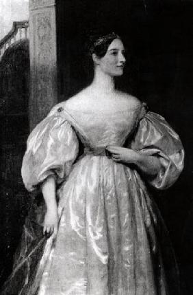 Portrait of Augusta Ada Byron (1815-52) Countess of Lovelace