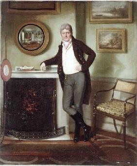 Portrait of George Henckell in his Study c.1800