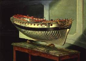 Ship Portrait, of a 36- or 38- gun frigate c.1775