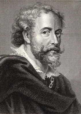 Peter Paul Rubens (1577-1640) (engraving) 16th