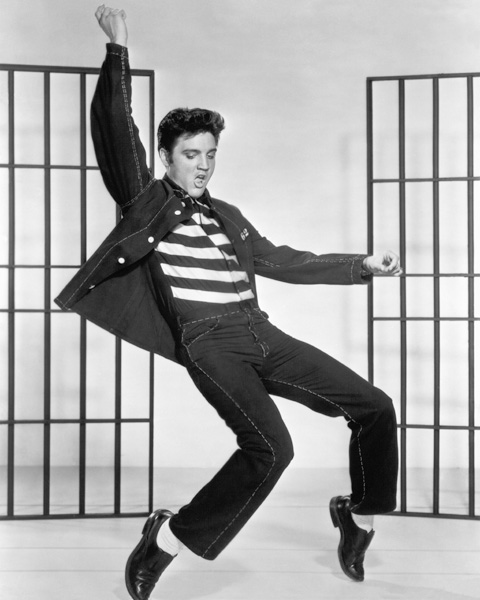 Le Rock du bagne Jailhouse Rock de Richard Thorpe avec Elvis Presley von English Celebrities Photographer