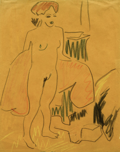 Nach dem Bade von Ernst Ludwig Kirchner