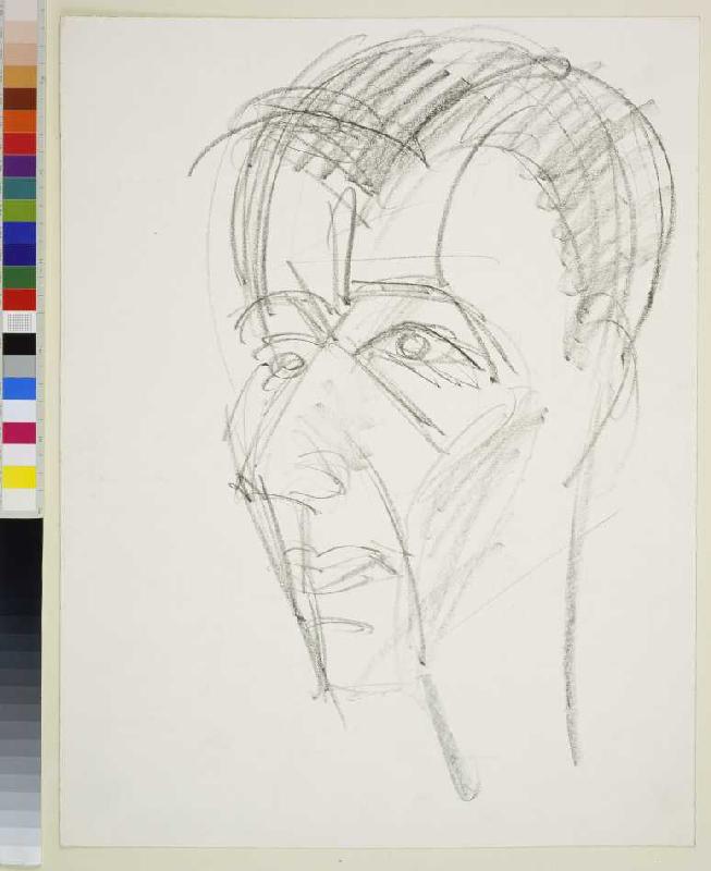 Selbstbildnis von Ernst Ludwig Kirchner