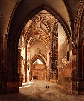 Portal of St. Germain in Auxerre 1831