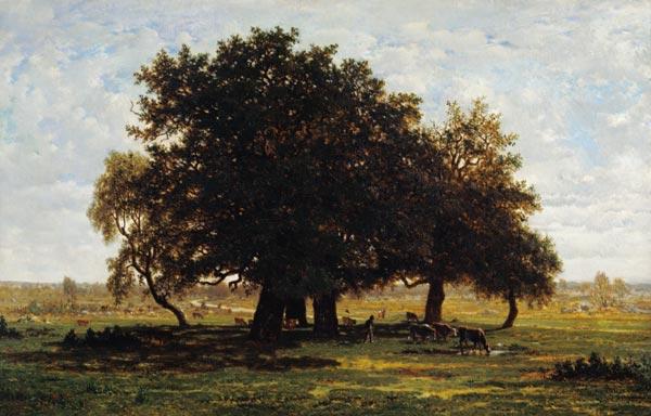 Holm Oaks, Apremont 1850-52