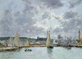 Trouville Harbour 1880