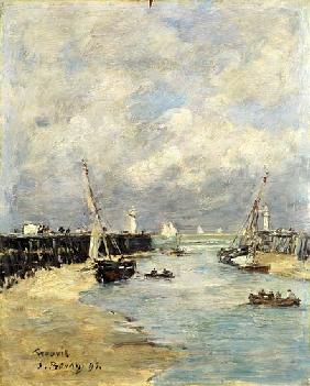 Low Tide at Trouville 1895