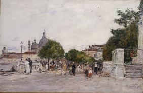 Promenade in Venedig