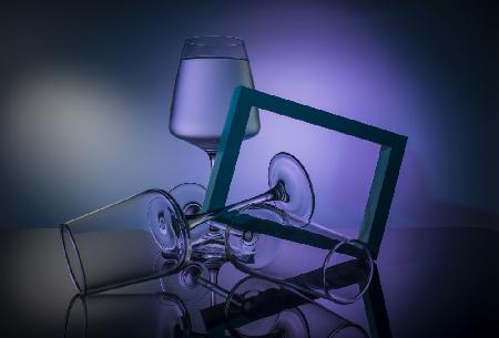 Aus der Serie „Experimente mit Glas“