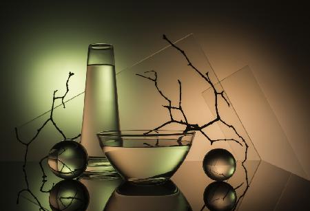 Aus der Serie „Experimente mit Glas“