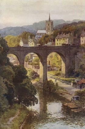 Die historische Altstadt von Knaresborough 0