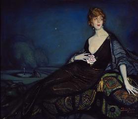 Mrs Freda Dudley Ward (spätere Marquesa de Casa Maury) 1921