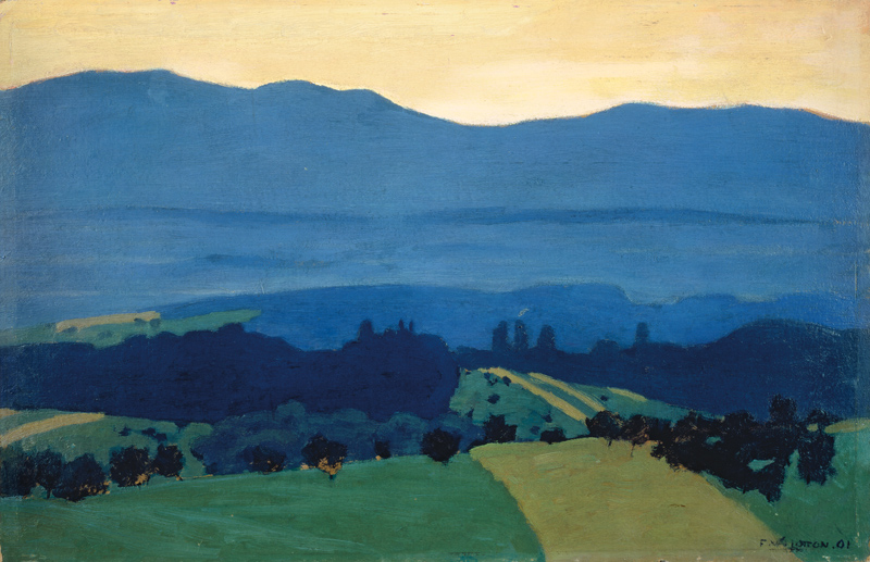 Jura-Landschaft bei Romanel von Felix Vallotton