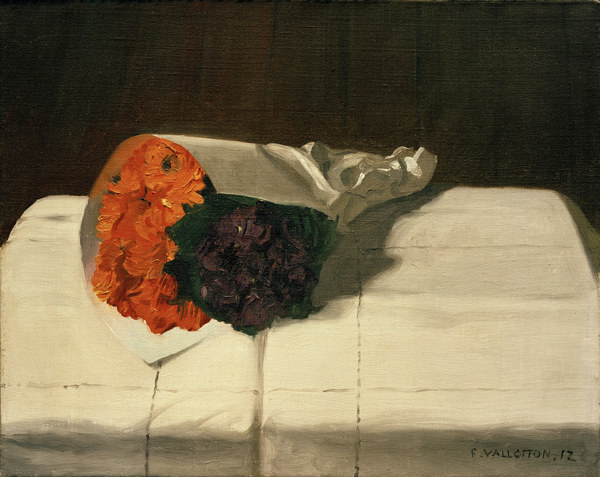 F.Vallotton, Strauss mit Ringelblumen.. von Felix Vallotton