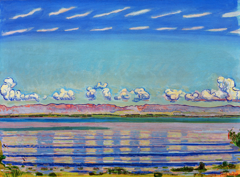 Rhythmische Landschaft von Ferdinand Hodler