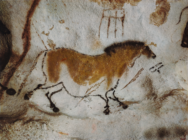 Höhle von Lascaux von Ferdinand Hodler