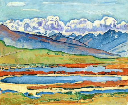 Etang long Crans-Montana 1915