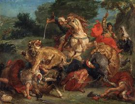 The Lion Hunt 1855