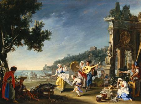 Tarantella at Mergellina 1750