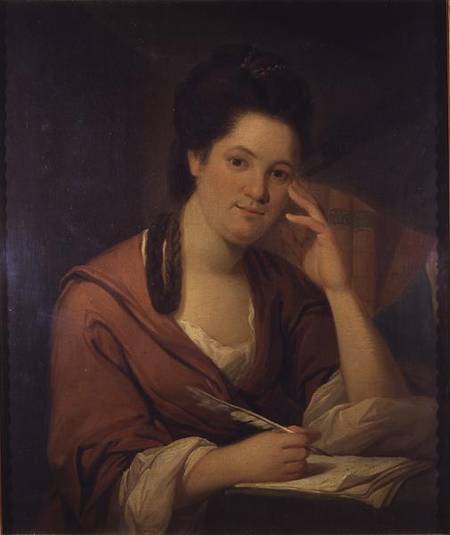Portrait of Hannah More (b.1745) von Frances Reynolds