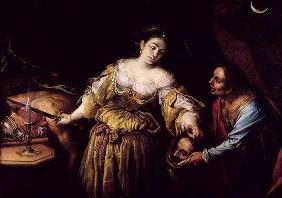 Judith Beheading Holofernes, c.1648-54 (oil on canvas) 16th