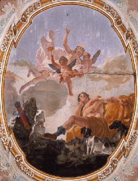 F.Fontebasso, Diana und Endymion