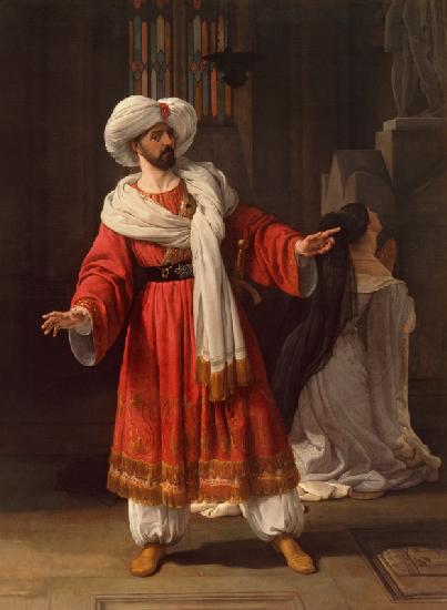 Gli Arabi.. / Gem.v.Hayez Gli arabi nelle Gallie